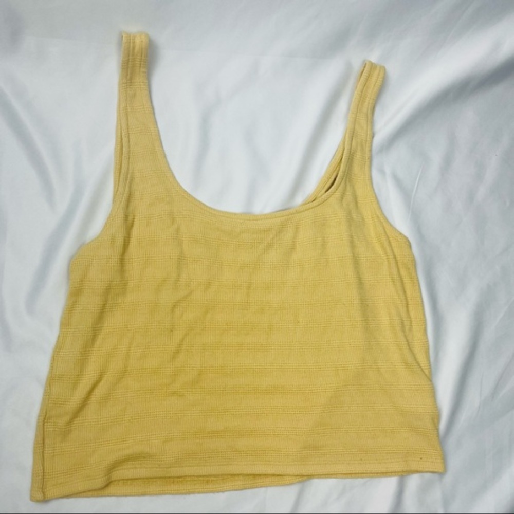 Flowy Lightwashed Yellow Tank